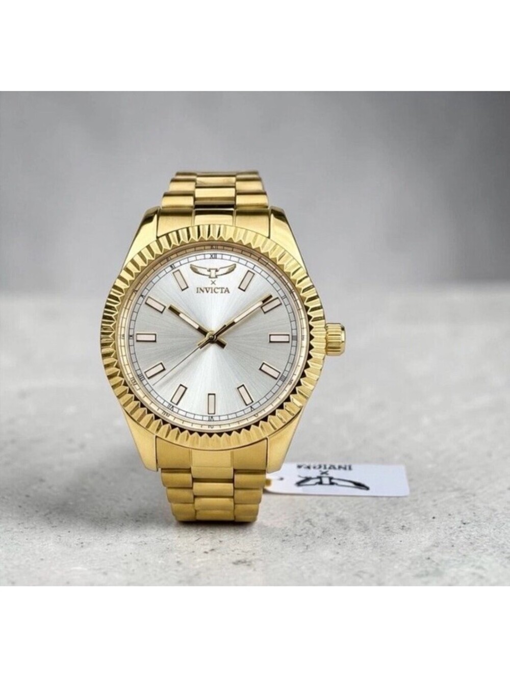 Invicta Specialty I 40mm Gold and Silver Men’s Watch 69005 Stainless Steel New